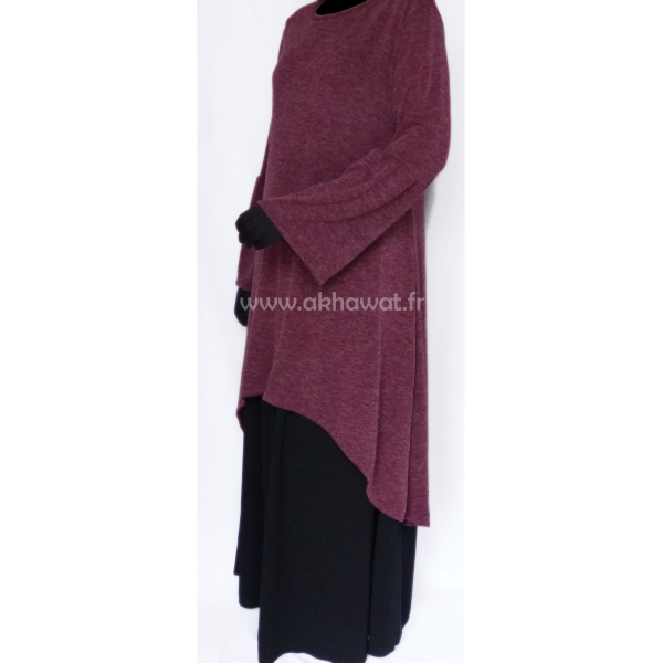 Pull tunique manches volants Pull tunique manches volants