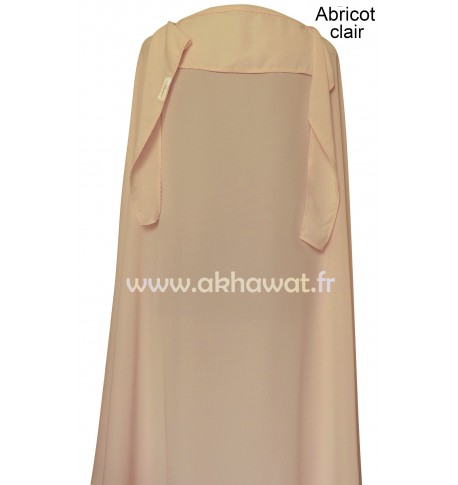 French Jilbab with flared skirt - Light microfiber