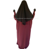 Khimar court - Noir intense - El bassira