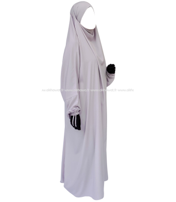 Jilbab 1 pièce - Peach skin