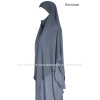 Khimar façon cape de jilbab - Microfibre léger