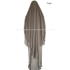 Khimar façon cape de jilbab - Microfibre léger