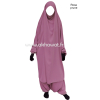 Jilbab 2 pièces sarouel - Microfibre Léger - El bassira