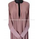 Ample Abaya - Tight lycra sleeves - Light microfiber