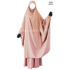Jilbab 2 pièces Papillon jupe - Microfibre Léger