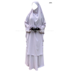 Jilbab 2 pièces jupe - Peach Skin - El bassira