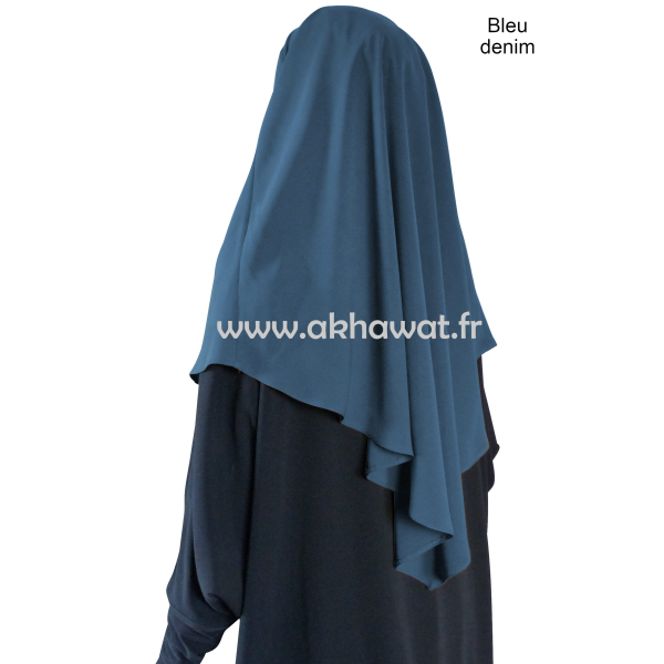 Khimar façon cape de jilbab - Microfibre léger