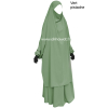 Jilbab 2 pièces jupe - Microfibre Léger - El bassira