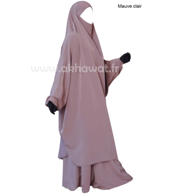 French Jilbab with skirt - Koshibo 