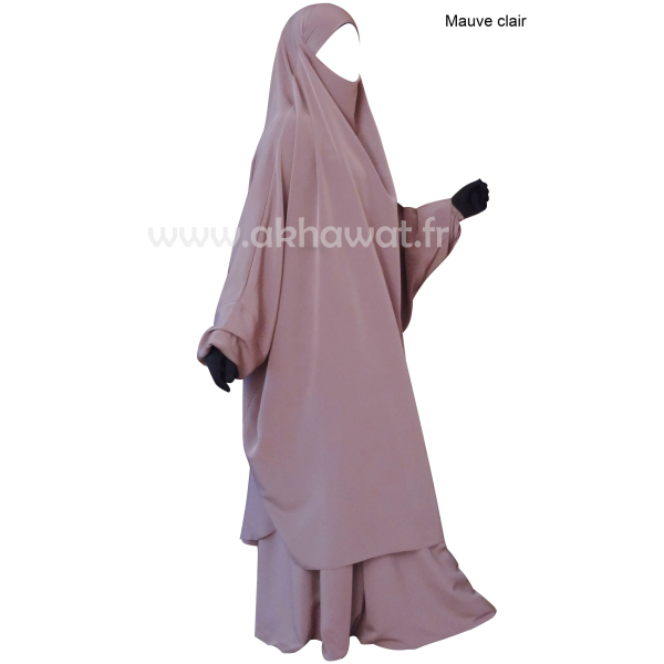 Jilbab 2 pièces jupe - Microfibre Koshibo - El bassira