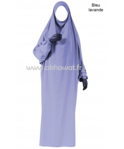 Full length French Jilbab - Light microfiber