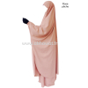 Jilbab 2 pièces jupe droite - Microfibre Léger - El bassira