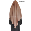 Khimar mi-long triangle - Microfibre léger