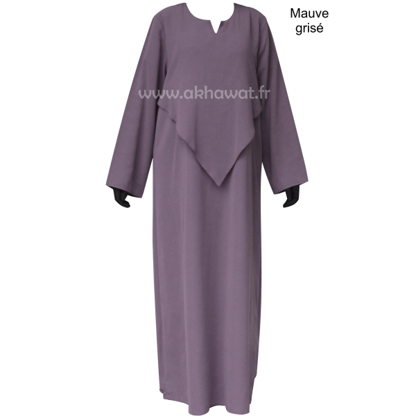 Abaya d'allaitement - Microfibre léger - El bassira