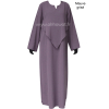 Abaya d'allaitement - Microfibre léger - El bassira