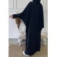 Butterfly abaya with Zip opening - Silk of Medina