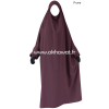 Jilbab 1 pièce - Microfibre Léger - El bassira