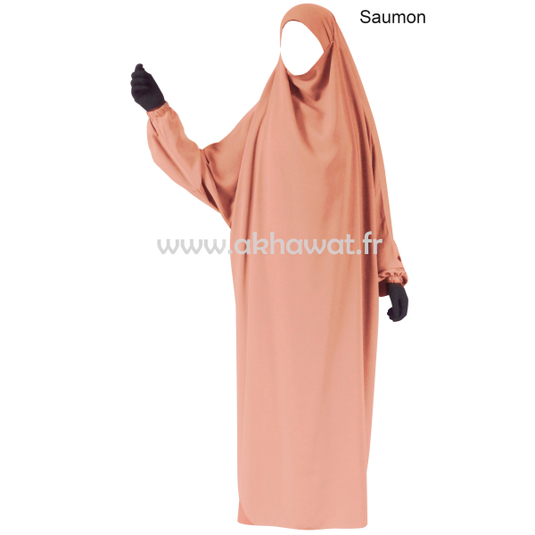 Jilbab 1 pièce - Microfibre Léger - El bassira