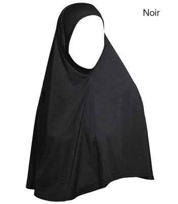 One piece long hijab