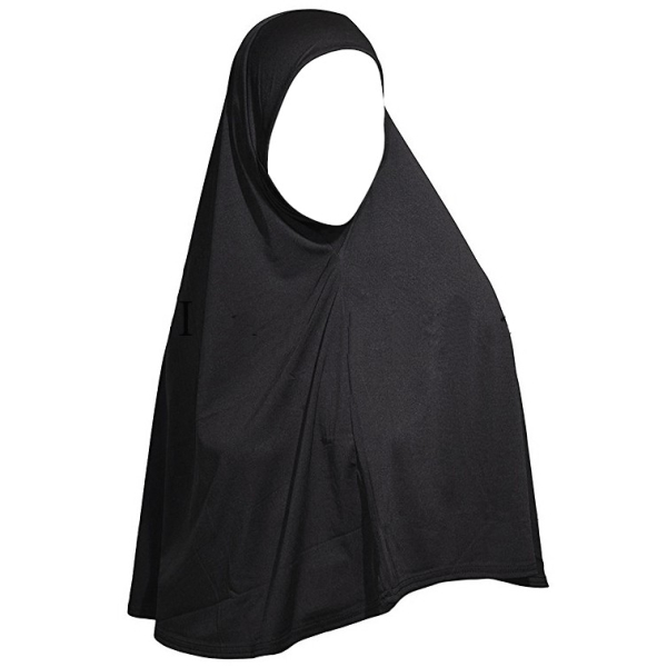 Hijab 1 pièce cache menton  - Lycra