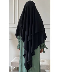 Khimar double voile - Jazz