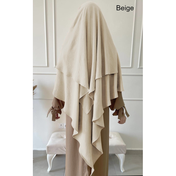 Khimar double voile - Jazz