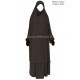 French Jilbab with flared skirt - Light microfiber