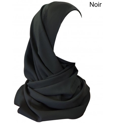 Hijab Soie de Médine avec cagoule intégrée