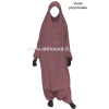 Jilbab 2 pièces sarouel - Microfibre Léger - El bassira