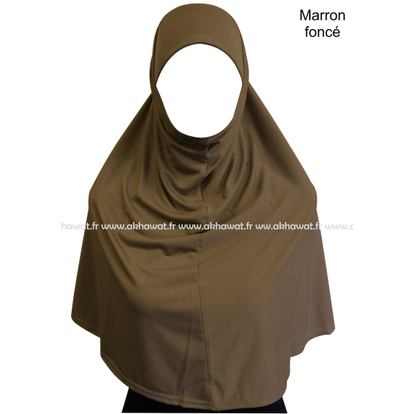 Hijab 2 pièces Lycra