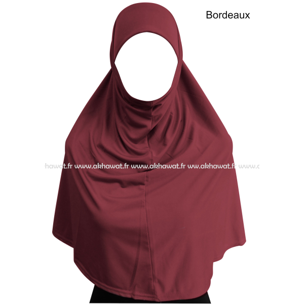 Hijab 2 pièces Lycra