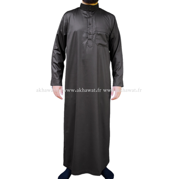 Qamis col mao