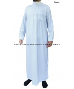 Qamis col mao