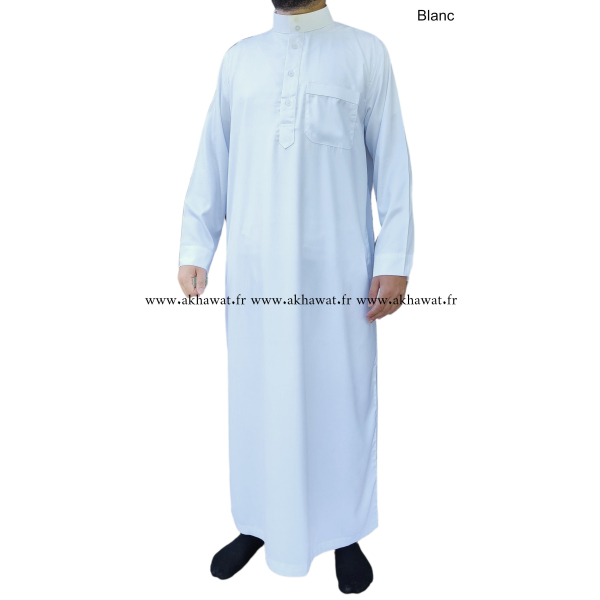 Qamis col mao