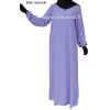 Abaya manches élastiquées - Microfibre léger - El bassira