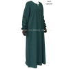 Abaya manches élastiquées - Microfibre léger - El bassira
