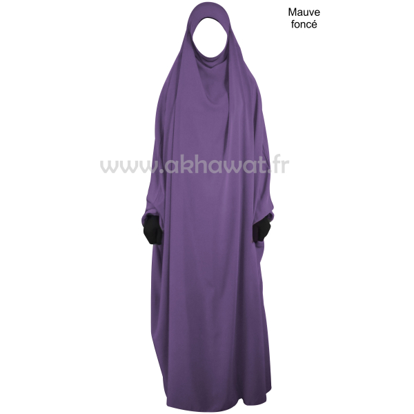Jilbab Papillon 1 pièce - Microfibre léger - El bassira