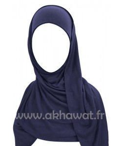 Hijab bonnet intégré simple - Viscose