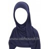 Hijab bonnet intégré simple - Jersey