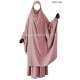 French Jilbab with skirt - Light microfiber