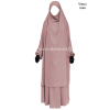 Jilbab 2 pièces jupe - Microfibre Léger - El bassira