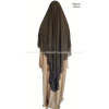 Khimar 3 voiles - Mousseline crêpe