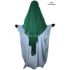 Khimar 3 voiles - Mousseline crêpe