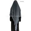 Khimar 3 voiles - Mousseline crêpe