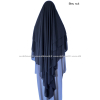 Khimar 3 voiles - Mousseline crêpe