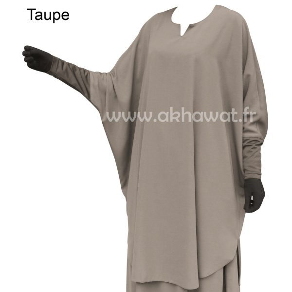 Tunique Papillon manches lycra - Microfibre léger