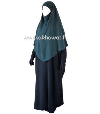Tie back Khimar - short version - Light microfibre