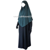 Khimar façon cape de jilbab - Microfibre léger