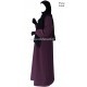 Abaya manches élastiquées - Microfibre Koshibo - El bassira - noir