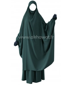 French Jilbab with skirt - Light microfiber